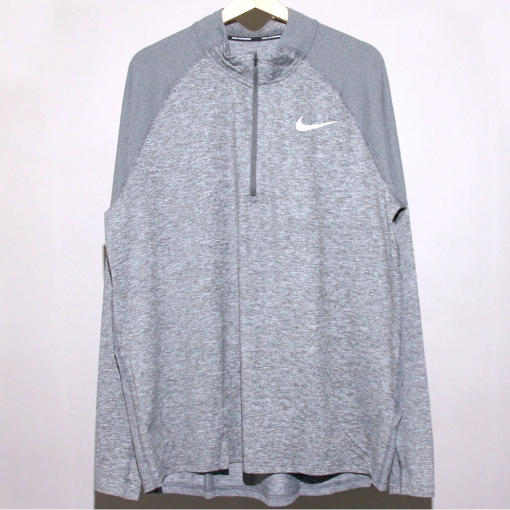NIKE Dri-Fit Element Swoosh 1/2 Zip Running Top - Men’s Medium